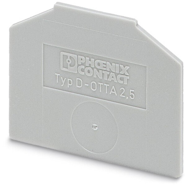 End cover D-OTTA 25 0790514 Phoenix Contact; 0790514