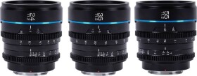 Sirui Sirui Cine Lens Nightwalker S35 Kit 24/35/55mm T1.2 E-Mount Black