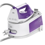 Braun CareStyle 1 IS 1014 VI biela-fialová / Parný generátor / 1,5 l / SuperCeramik / DoubleSteam (0128802001)