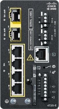 Cisco IE3100 w/4GE Copper 2GE SFP Fixed system Network Essential (IE-3100-4T2S-E)