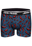 Pánske boxerky John Frank JFBD246 Modrá