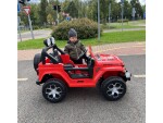 Mamido Elektrické autíčko Jeep Wrangler Rubicon 4x4 červené