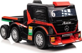 Megacar Mercedes XMX622B s návesom MP4 2x45W 2x12V 7Ah červený