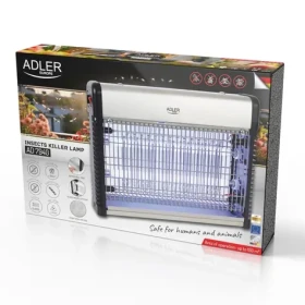 Adler AD 7940 čierna, strieborná / Elektrický lapač hmyzu / 9 W / 2200 V (AD 7940)
