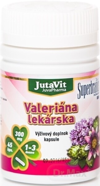 JUTAVIT Valeriána lekárska 45 kapsúl