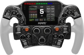 Asetek Asetek SimSports Forte Formula Pro Button Box, 4,3 Zoll LCD, aRGB - schwarz