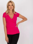 Dámske tričko RV TS 5636.03X vo farbe fuchsiová – FeelGood M