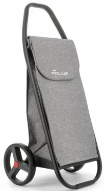 Rolser Com Tweed 8 Black Tube taška na kolieskach, šedá (COH013-1022)