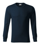 Tričko Resist LS unisex tmavomodré M