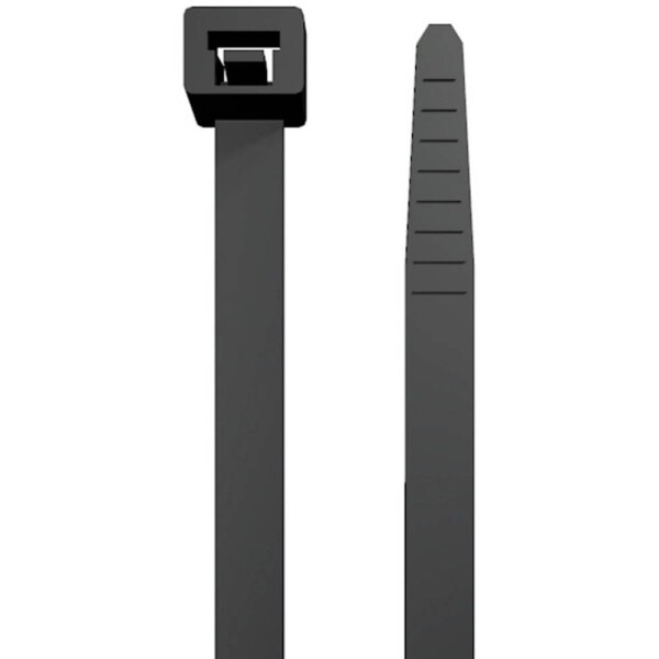 Weidmüller 2659350000, CB-UVR 290/4.8 BK, sťahovacie pásky, 4.8 mm, 290 mm, čierna, odolné voči UV žiareniu, 100 ks; 2659350000