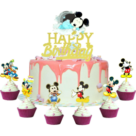 Zápich do torty Mickey 7 ks - Cakesicq - Cakesicq