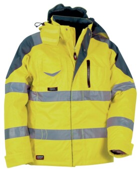 Reflexná zimná bunda COFRA RESCUE žltá veľkosť 58 (CARESCUE_00_58-B)