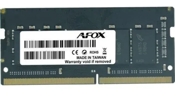 AFOX 16GB DDR4 3200 MHz / Pamäť RAM / SO-DIMM / Micron chip / 1,2 V / Unbuffered (AFSD416PS1P)