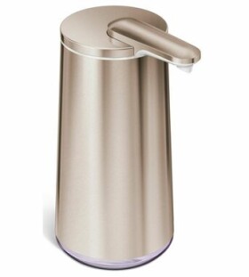 Simplehuman Bezdotykový dávkovač mydlovej peny - 295 ml / Rose Gold - nerez oceľ / dobíjací (ST1064)