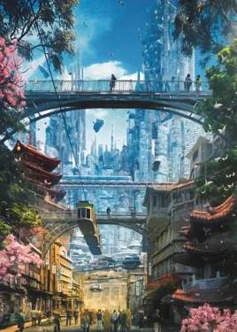 HEYE Puzzle Future Cities: Obchodný okrsok