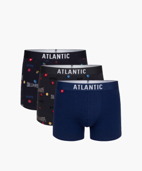 Pánské boxerky ATLANTIC 3Pack vícebarevné