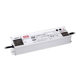 MEAN WELL LED Treiber LED driver konštantné napätie, konštantný prúd 96 W 4 A 22 V/DC stmievací funkcie 3v1, montáž na nehorľavom povrchu, schválenie nábytku,; HLG-100H-24AB