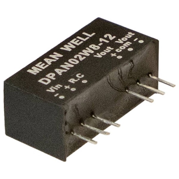 MEAN WELL DPAN02W8-15 DC / DC menič napätia 0.067 A 2 W; DPAN02W8-15