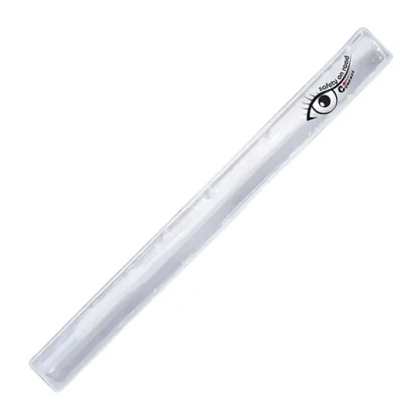 Compass ROLLER SOR strieborný / Reflexný opasok (01518)