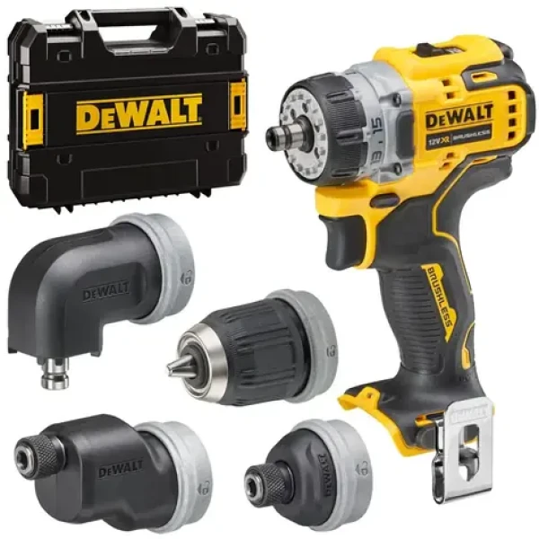 DeWalt DCD703NT / Aku Bezuhlíkový vŕtací skrutkovač / 12 V XR / Bez aku (DCD703NT)