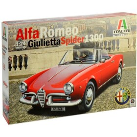 Italeri Alfa Romeo Giulietta Spider 1300 1:24