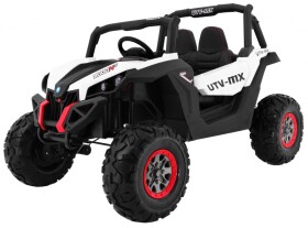 Mamido Detské elektrické auto Buggy SuperStar 4x4 MP4 biele