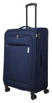 Veľký textilný kufor na kolieskach Travelite Priego L Navy