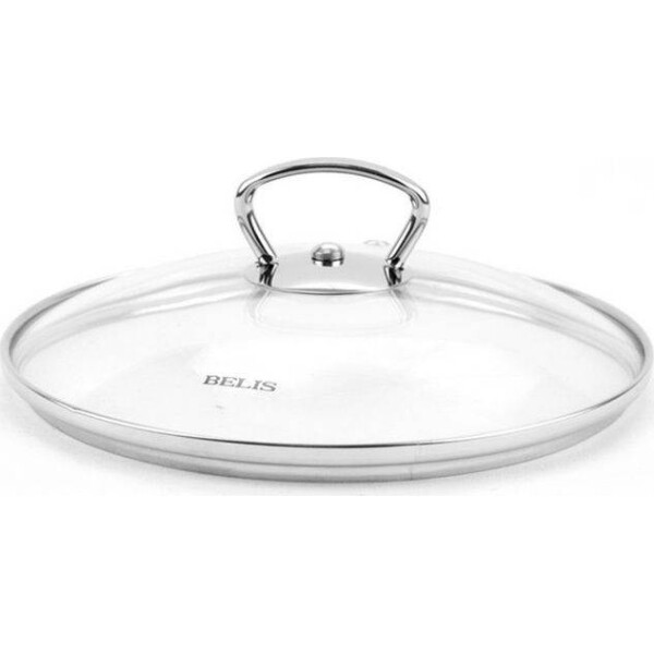 Belis Sklená pokrievka s nerezovým úchytom 26 cm - Belis - Belis