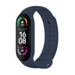 FIXED Silicone Strap Silikónový remienok pre XIAOMI Band 7/Mi Band 6/Mi Band 5 modrá (FIXSSTB-989-BL)