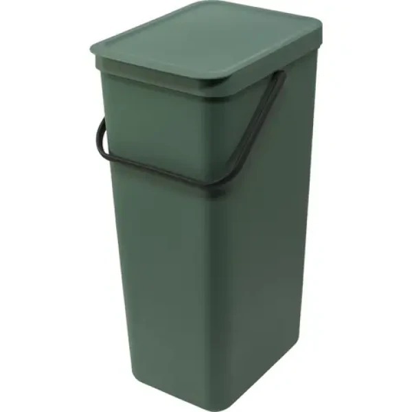 Brabantia Sort amp; Go Odpadkový kôš 40 L zelená/s rukoväťou/plast/26.7 x 62 x 34.1 cm (251023)