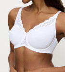 AMOURETTE - Minimizer s čipkou a LYCRA® pre tvar a pohodlie Triumph WHITE 90D