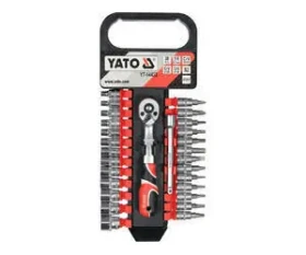 YATO Sada nástavcov a bitov 1/4" / Sada bitov a nástavcov / 28 ks (YT-14433)