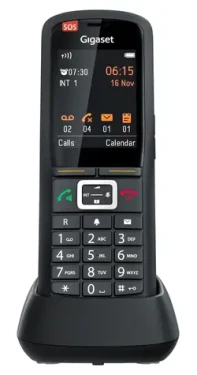 Gigaset R700H PRO čierna / DECT bezdrôtový telefón / IP65 / Bluetooth (S30852-H3176-R102)