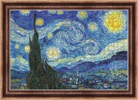 Trefl Art Frame Puzzle Hviezdna noc