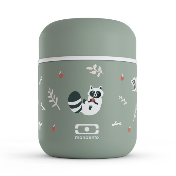 Monbento Termo box na potraviny Monbento Capsule Green Raccoon 280 ml