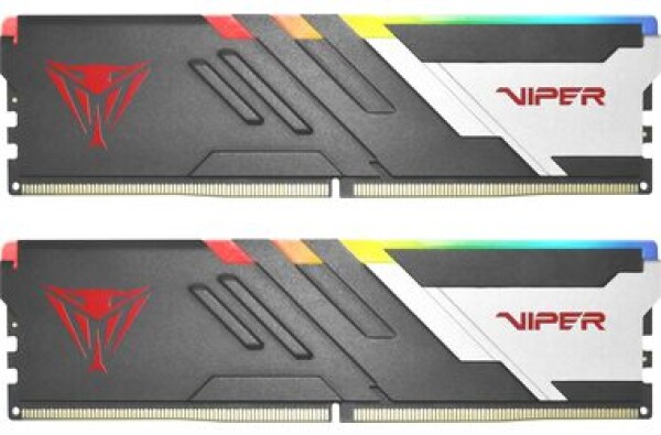 Patriot Viper Venom RGB 32GB (2x16GB) 5600MHz čierna / DIMM / DDR5 / CL36 / On-Die ECC / Unbuffered / 1.25V (PVVR532G560C36K)