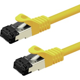 Value 21.99.1823 RJ45 sieťové káble, prepojovacie káble CAT 8.1 S/FTP 3 m žltá 1 ks; 21.99.1823
