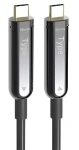 PremiumCord USB-C optický AOC kábel 20 m / Kábel USB-C / Optický fiber / 4K 60Hz (8592220027551)