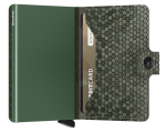 Mini peňaženka Secrid Miniwallet Hexagon Green