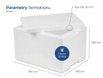 Termoboxy CZ & SK Polystyrénový termobox 31L/26Kg