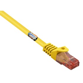 Renkforce RF-5370038 RJ45 sieťové káble, prepojovacie káble CAT 6 U/UTP 10.00 m žltá s ochranou, bez halogénov 1 ks; RF-5370038