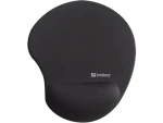 Sandberg Gél Mousepad Wrist Rest BULK čierna / ergonomická podložka s opierkou zápästia (820-98)