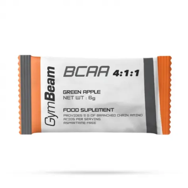 Bcaa 4:1:1 Instant - GymBeam (zelené jablko, 6 g) (48472-3-6g-greenapple)
