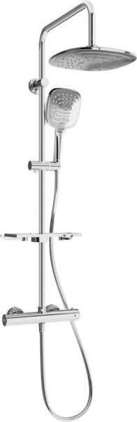 MEXEN/S - KT17 sprchový stĺp s termostatickou batériou chróm 771501793-00