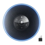 EMEET OfficeCore M2 čierna / Konferenčný reproduktor / 4 mikrofóny 360° / Bluetooth / USB-C / až 16 osôb (OfficeCore M2)