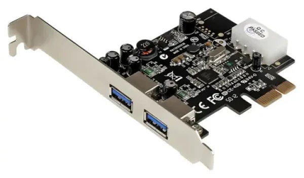 StarTech PCIe karta 2x USB 3.0 UASP / PCIe karta / USB 3.2 Gen 1 / UASP podpora / čipset NEC/ Renesas (PEXUSB3S25)