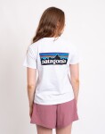 Patagonia W's P-6 Logo Responsibili-Tee® Fiber White M