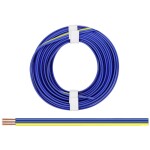 Donau Elektronik 325-223 opletenie / lanko 3 x 0.25 mm² + 3 x 0.25 mm² modrá, žltá 5 m; 325-223