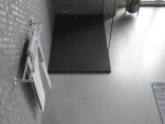 MEXEN - Otto obdĺžniková sprchová vanička SMC 110 x 80, čierna 4N708011