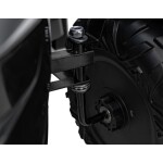 Mamido Detský elektrický traktor BLAST s prívesom 2x200W modrý